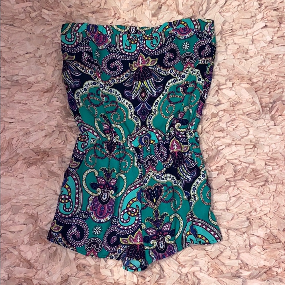 colorful romper